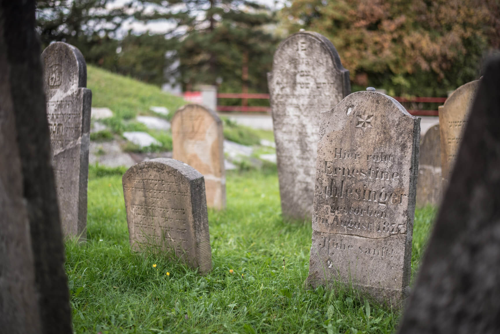 Židovský hřbitov a hřbitov rudoarmějců